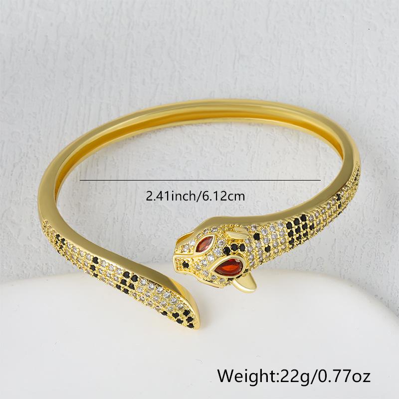 Europäische und Amerikanische Mode und Kreatives Leoparden-Armband Leichter Stil Hochwertige Herren- und Damenarmbänder