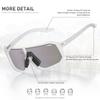 SCVCN Cycl Brillen Photochrome Radsport Sonnenbrillen Herren UV400 Brillen Sport MTB Outdoor Brillen Fahrrad Brillen Damen Sonnenbrillen