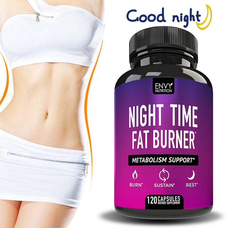 Nighttime Metabolic Support — White Kidney Bean, L-Theanine, Valerian, 120 Capsules