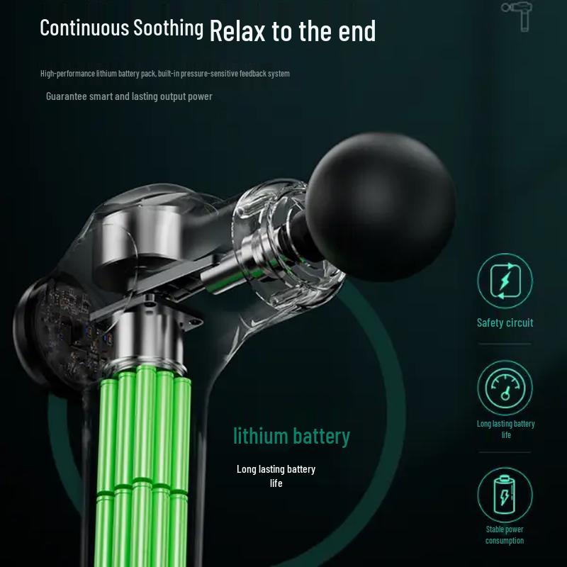 VTT Portable Mini Massage Gun CN Plug (adapter Included)