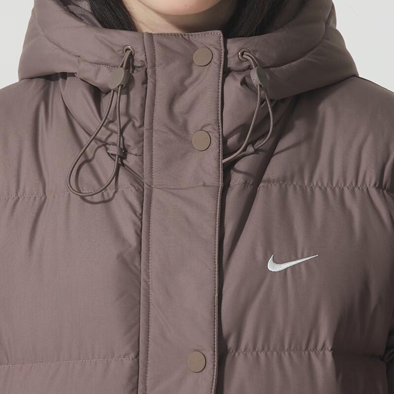 Nike Ropa Deportiva Therma-Fit Metro Chaqueta Plumífera Deportiva Cálida con Capucha de Manga Larga para Mujer IH0728214