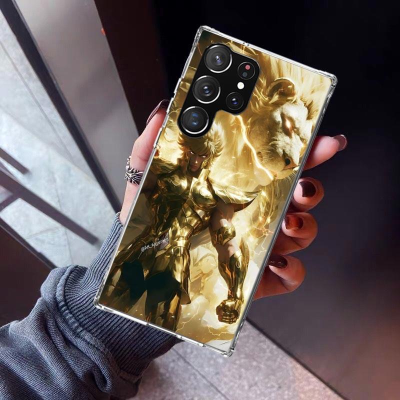 

Saint Seiya Cool Phone Case For Samsung Galaxy S26 S25 Edge S24 S23 Ultra S22 Plus S21 S20 FE Soft TPU Back Cover Funda Galaxy S Samsung S21 FE