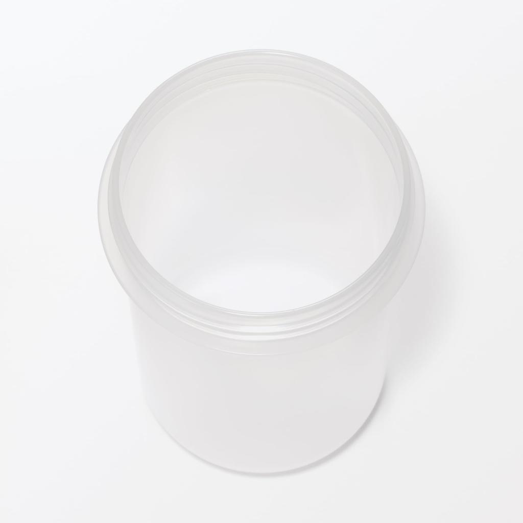 MUJI Lunch Capsule with Topping 84683862 Cup, Clear, 450mL,