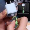 Transparenter DIY Anti-Staub-Stecker für IOS/Type C/Micro Handy-Ladeanschluss-Steckerabdeckung Schutz für IPhone 16 15 Samsung Stopper