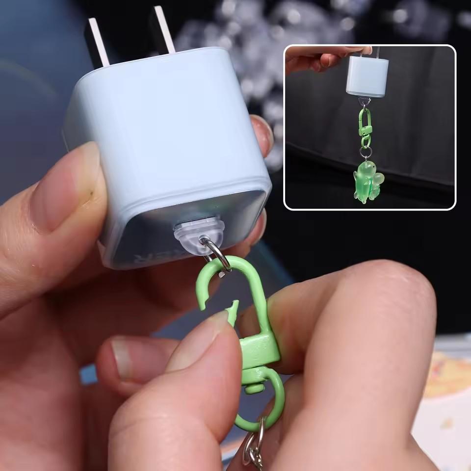 Transparenter DIY Anti-Staub-Stecker für IOS/Type C/Micro Handy-Ladeanschluss-Steckerabdeckung Schutz für IPhone 16 15 Samsung Stopper
