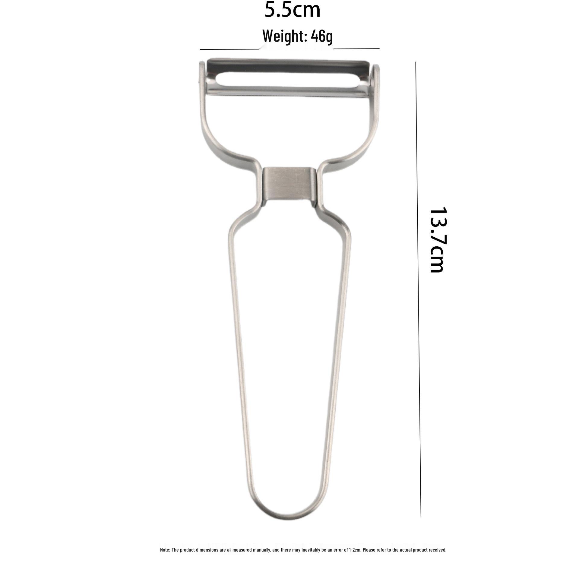 Stainless Steel Multi-Functional Peeler & Fruit Grater