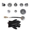 AP03 10Piece Master Cylinder Adapter Set For Car Brake Fluid Bleeder Filling Adapter Kit