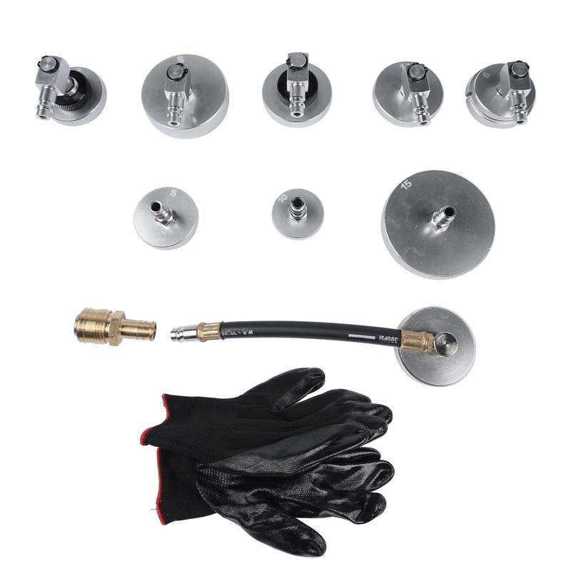 AP03 10Piece Master Cylinder Adapter Set For Car Brake Fluid Bleeder Filling Adapter Kit