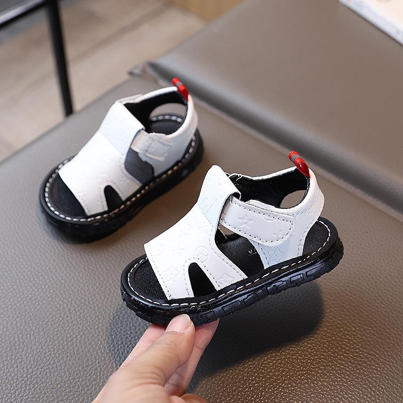 Sandalias de Verano para Bebé 0-2 Años | Suela Suave, Zapatos de Playa que Chirrían para Niños y Niñas