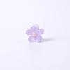 2.5cm Frangipani Grid Print Hair Claw Clip for Kids