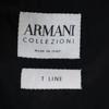 Armani Collezioni Made In Italy Suit Setup 46 Black Men's Used