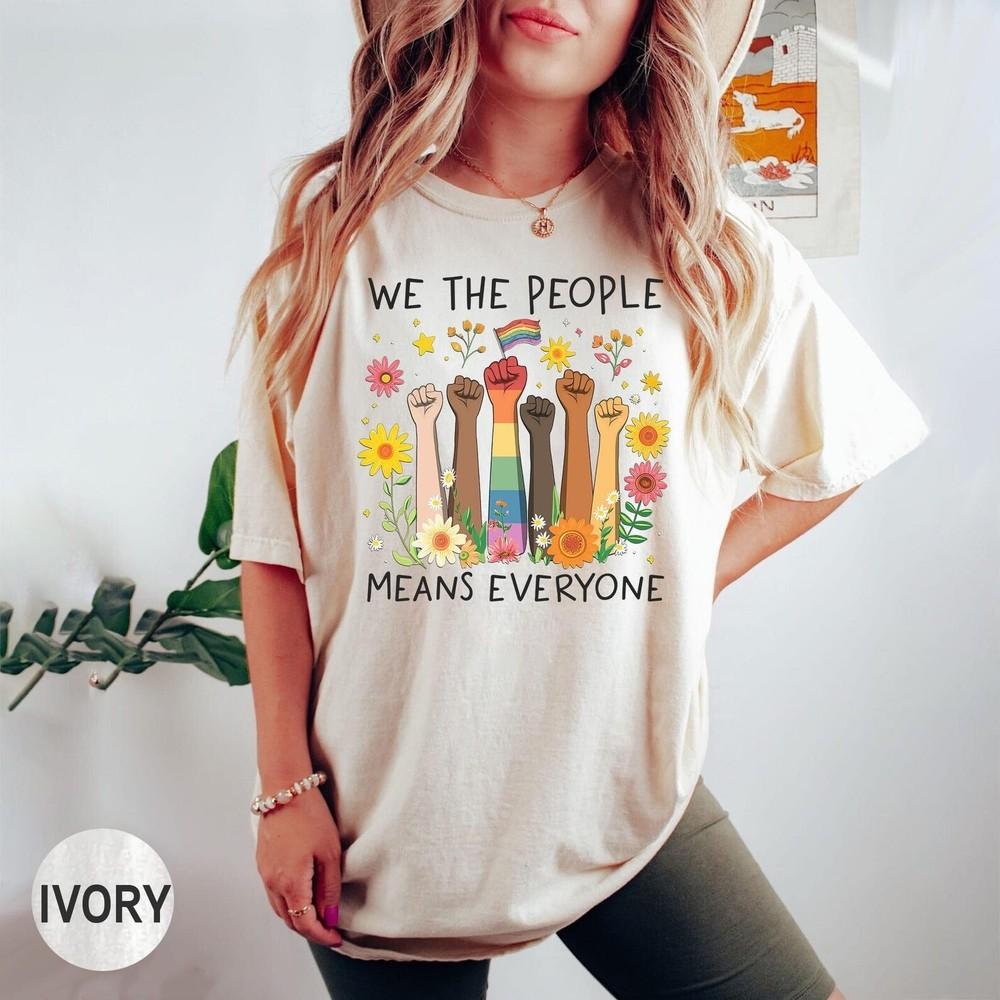 Rovné právo LGBTQ tričko, Duha hrdosti tričko, Tričko na LGBT Pride průvod Unisex tričko