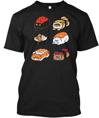 T-Shirt Unisex Περσική Γάτα Σούσι