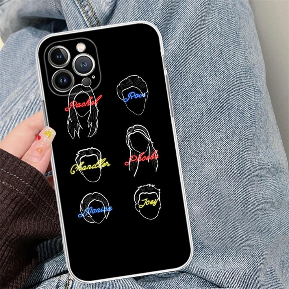 F-Friends Tv Show Mousepad Silicone Soft For Iphone 16 15 14 13 12 11 Pro Mini XS MAX Plus X Cover