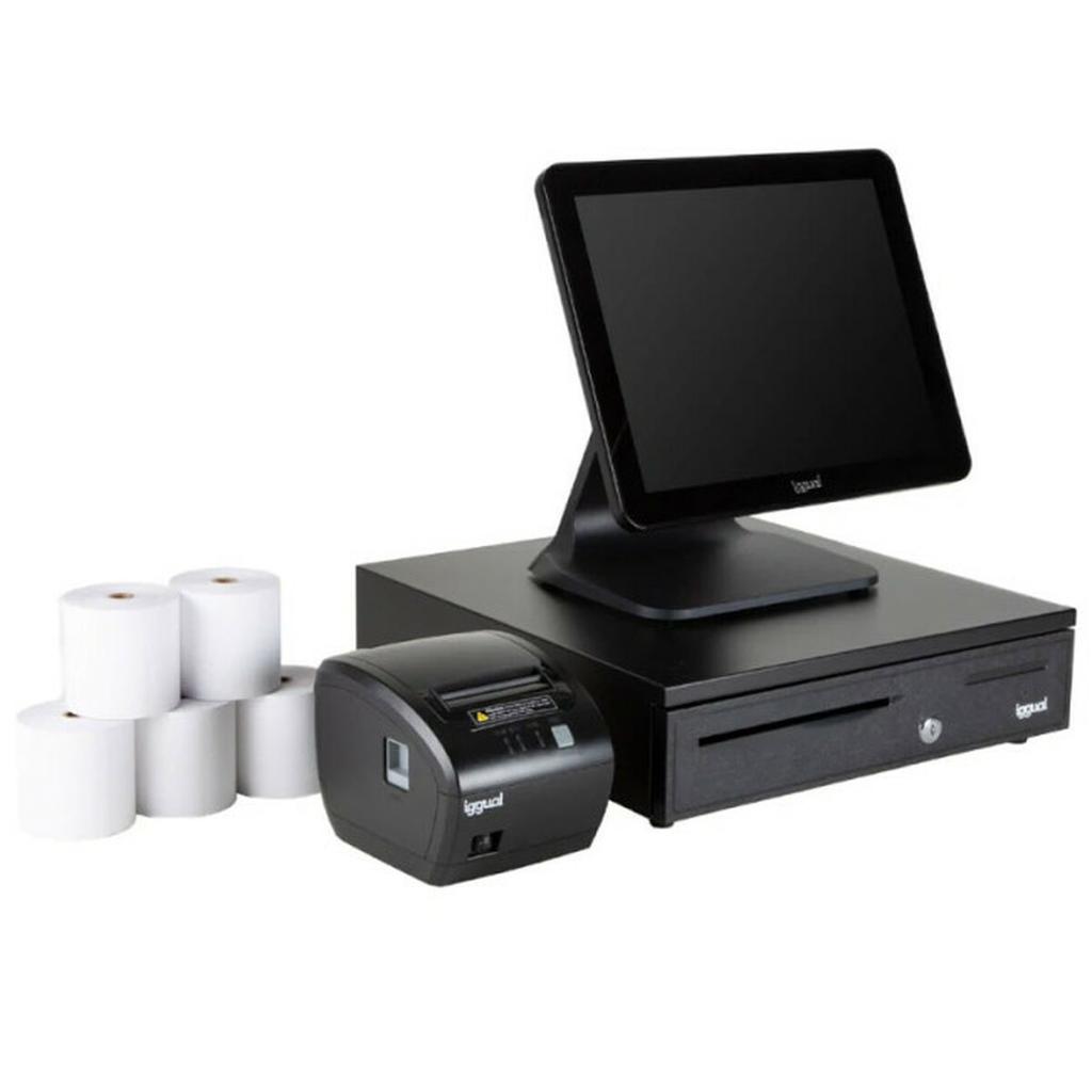 All In One Iggual IGG318959pack80 15" 4 GB RAM 128 GB SSD