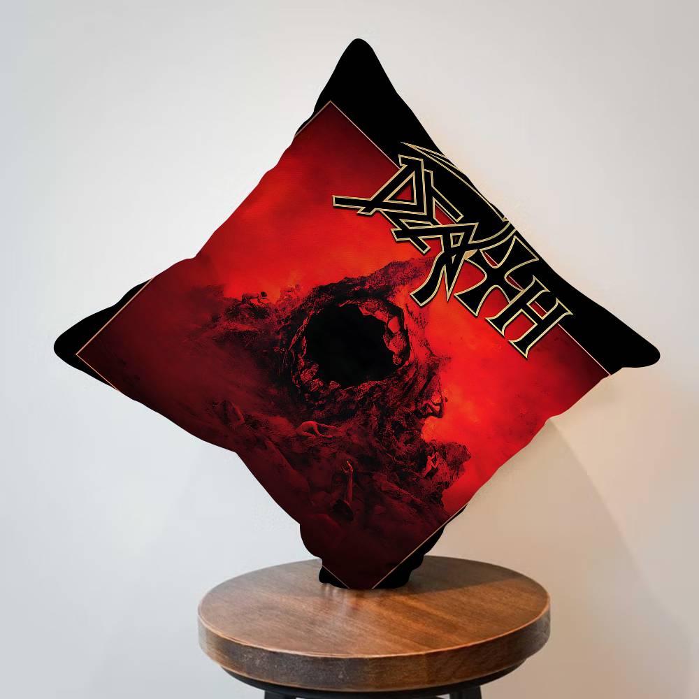 D-Deaths Mental Rock Band Pillow Anime Pillow Sofa Bed Head Pillow Cover Cushion Cover 45X45 Cm Fashion
