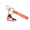 Personalized Sports Bracelet Keychain: PVC Soft Lobster Clasp