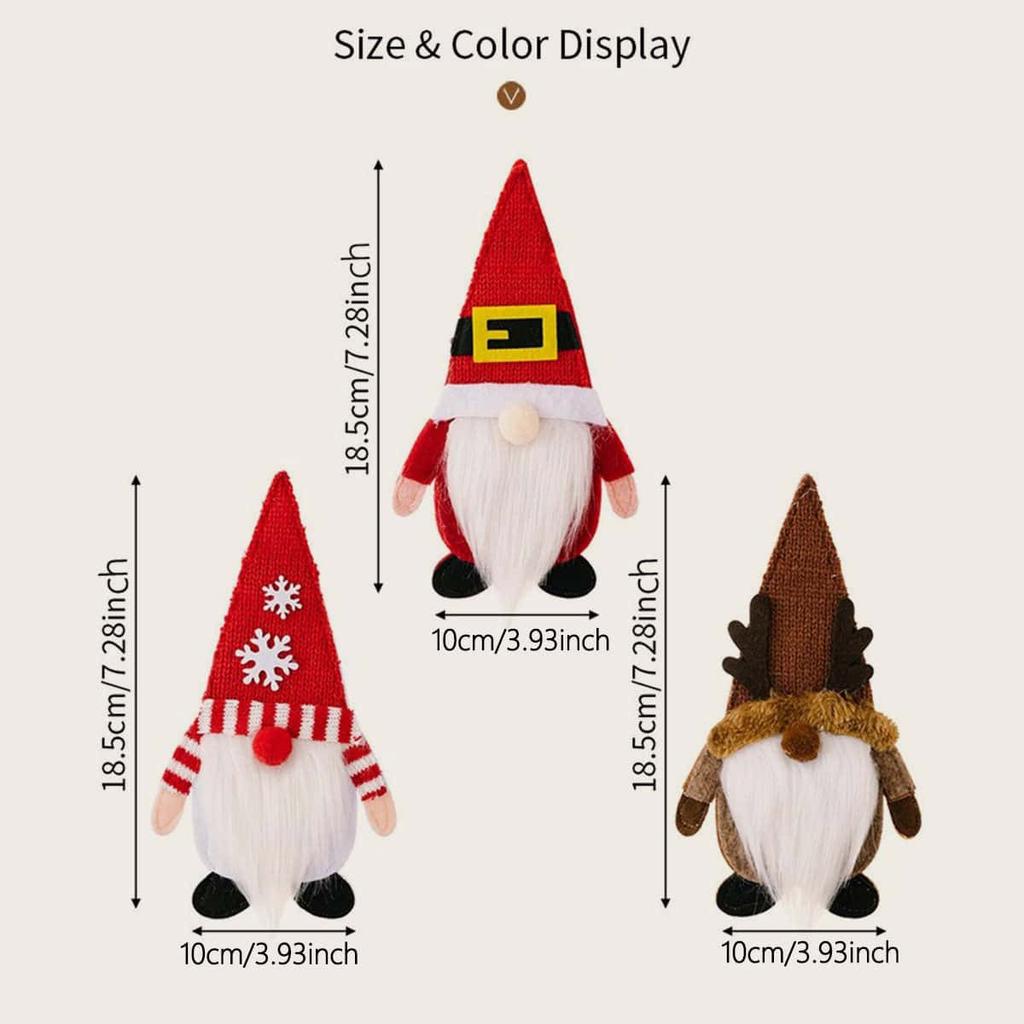 1pc Christmas Cutlery Rack Set, Perfect For Thanksgiving, Christmas Gatherings, Christmas Decorations, Cutlery Set Faceless Doll