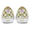 Vans Authentic Wallpaper Authentic unisex checkered floral print durable breathable low-top canvas shoes green white VN0A5KS9CCF