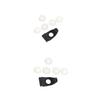 Replacement Air Filter Support Kit for KEWS K16/K23 Dirt Bike Air Box Service, Clip & Rubber Sleeve Hardware Set for Maintenance