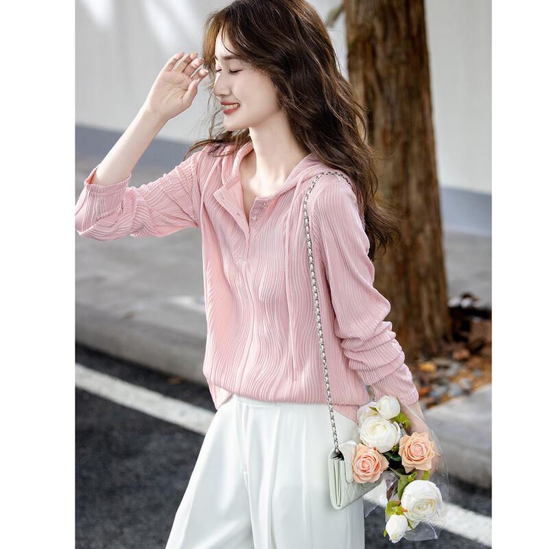 Demanar Women s Relaxed Fit Hooded Top S