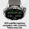Smart Watch Outdoor Sports GPS Altitude And Pressure Compass  Screen Blue Tooth Call Health Waterproof Weather Smartwatch