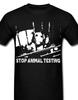 Stop Animal Testing T Shirt Tee Vegan Protest Animal Rights Movement ALF Organic