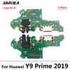 USB Charger Charging Port Board Flex Cable Connector For Huawei Y9S Y6P Y8S Y8P Y7P Y6S P40 Lite E 5G Y5 Y6  Y9 Prime 2018 2019