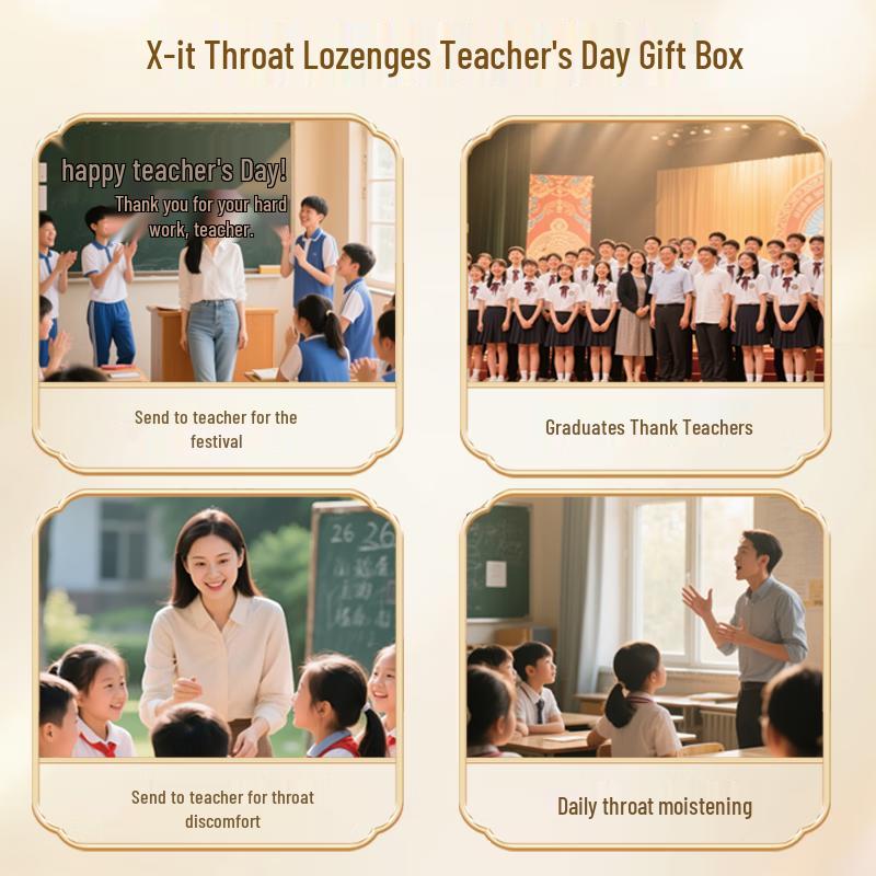 I'MINT Healthy Sugar-Free Throat Lozenge Gift Set