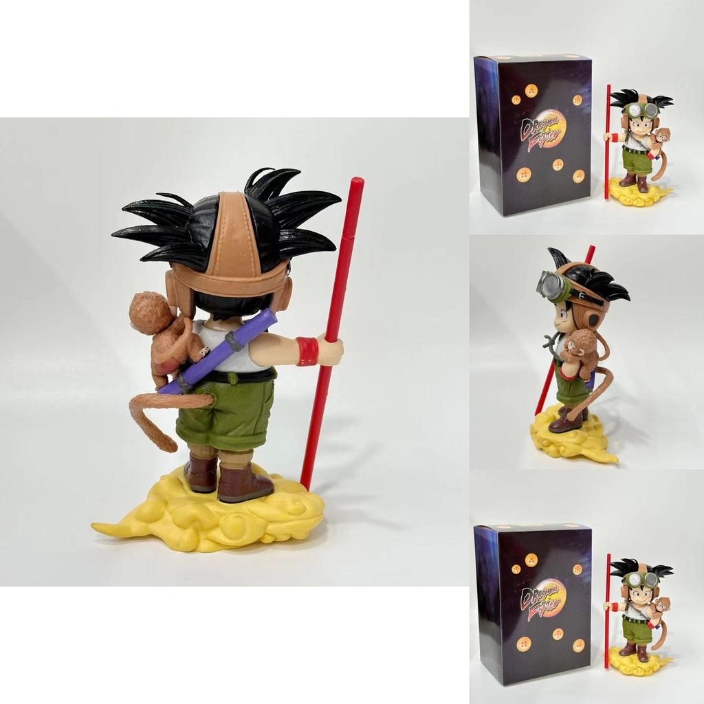 Dragon Ball Goku Action Figure Pvc Model With Display Stand For Fans