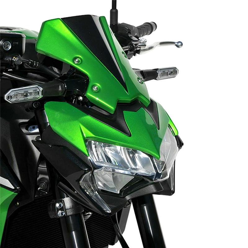 Motorcycle Front Windshield Screen Viser Visor Wind Deflectors Fairing For KAWASAKI Z650 Z900 2020-2022