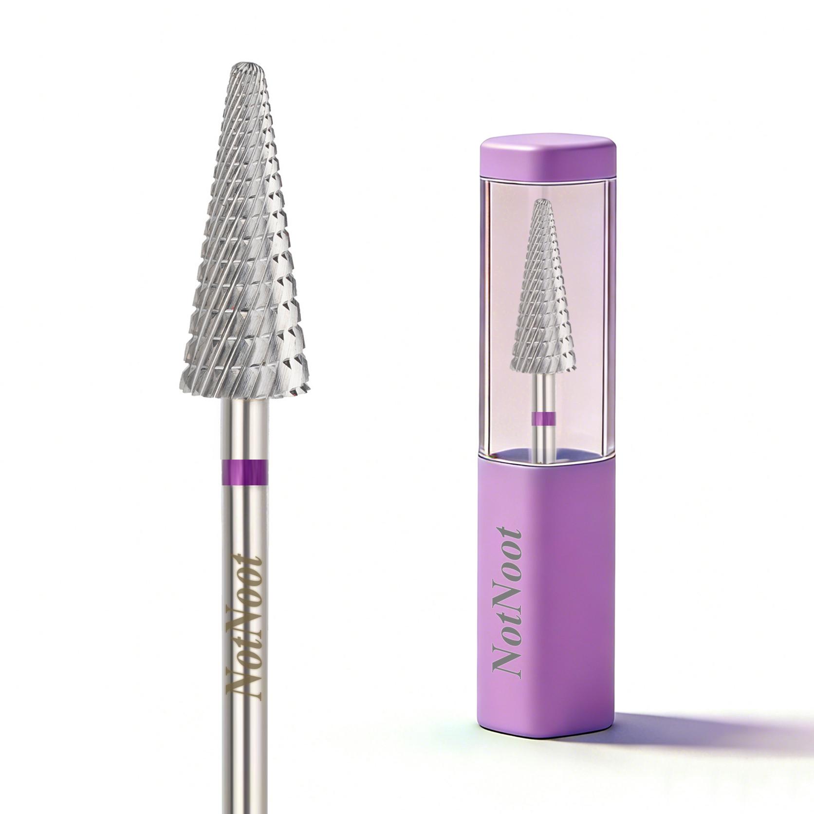 NotNoot 5 in 1 Nail Drill Bits, 3/32   Carbide Multi-function, Suitable for Manicure Pedicure Cuticle Gel Polishing, Fine