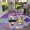 Hunter X Hunter Round Area Rug Carpet Rug For Living Room Bedroom Sofa Playroom Decor Nonslip Floor Mat