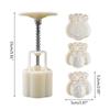 50g Sacos de Bênção Fofos Moldes para Pastelaria Molde de Bolo da Lua Molde de Bolo da Lua Pressão Manual Material Plástico Acessórios de Cozinha