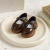 4-Point BJD Doll Single-Buckle Casual Leather Flats