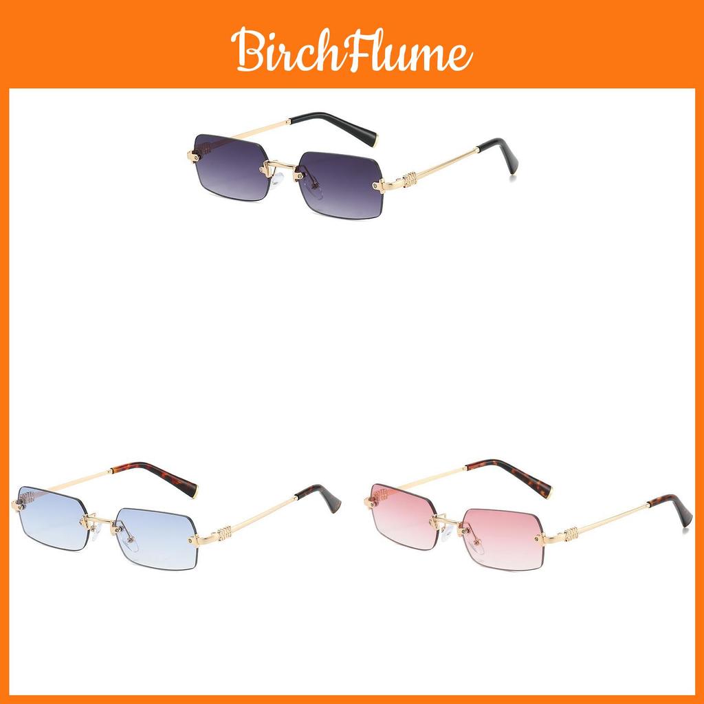 Square Unisex Sunglasses With Uv400 Protection For Outdoor Fashion And Parties