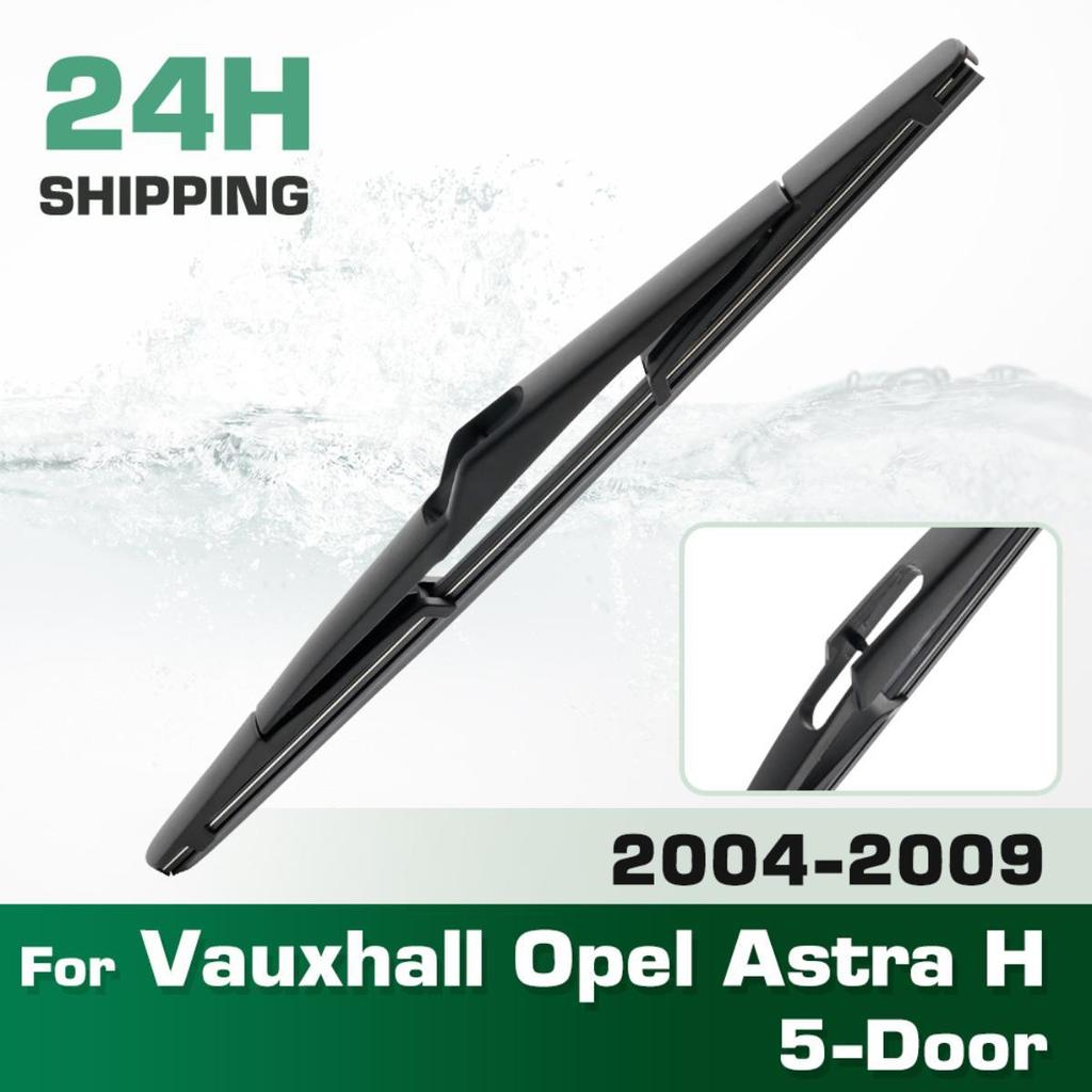 Rear Windshield Wipers Blades,Premium All-Season Wiper Blades Replacement For Vauxhall Opel Astra H 5 Doors 2004-2009