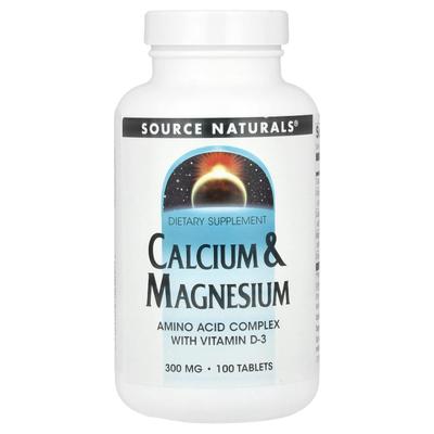Calcium et Magnésium, 100 Comprimés