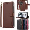 Magnetic Leather Flip Wallet Case For Samsung S26 Ultra S25 Edge S24 S23 Plus S22 S21 FE A15 A16 A17 A35 A36 A37 A54 A55 A56 A57 5G Card Holder Cover