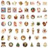 50 Retro Christmas Angel Stickers for Water Bottles, Phone Cases, Planners, DIY Crafts