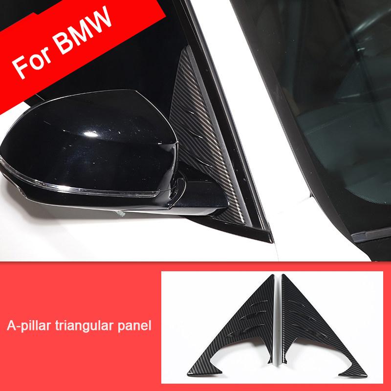 For BMW X3 X4 G01 G02 2018-2024 Carbon Fiber Center Console Panel Cover Gear Shift Frame Replacement Durable Trim Car Accessorie