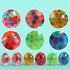 Yousheng Easter Egg Toy Elastic Quick Recovery Colorful Anti-stress Ball Pinch Toy Relieve Boredom Soft TPR Squeeze Egg Children Decompression Toy