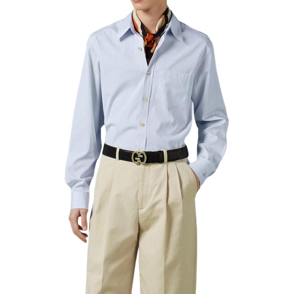 GUCCI Pinstriped Buttoned Shirt 751065ZANYM9716