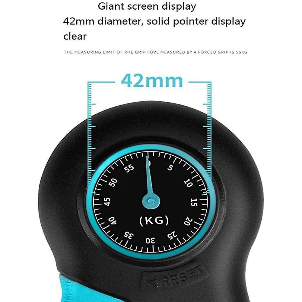 Portable Hand Dynamometer - Digital Hand Strength Measuring Device for Grip and Joint Strength Training, Adjustable Resistance