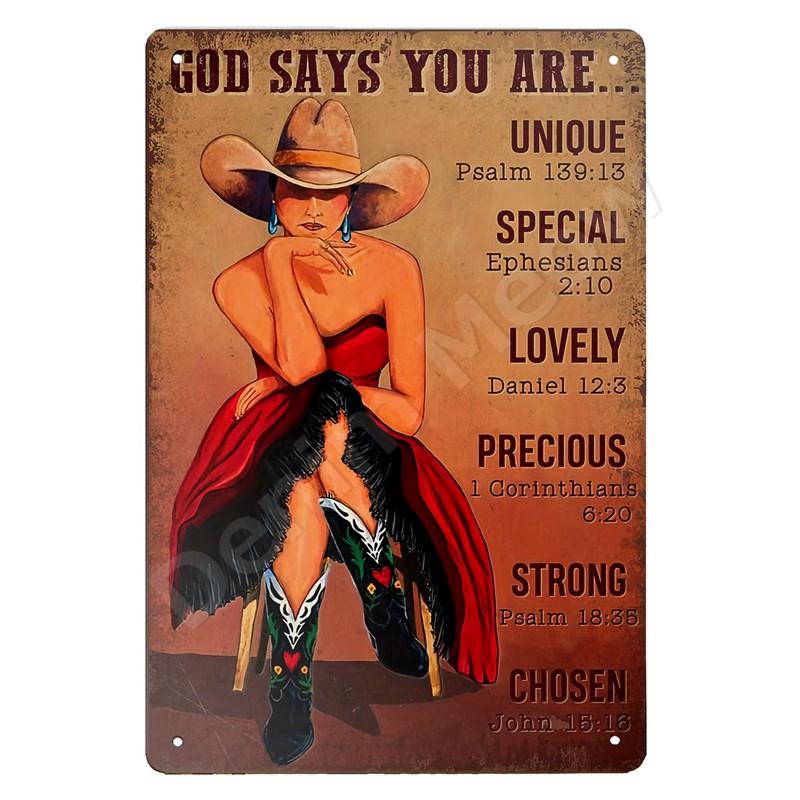 West Cowboy Tin Sign, I'm Your Huckleberry Vintage Metal Sign, Wall Art Poster, Dominic Sign for Bar, Garage, Cafe, Decor
