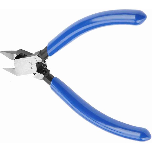 4" Mini Electrical Diagonal Pliers Cable Pliers High Hardness Wire Cable Snips Flush Cutter Snips Cutting Nippers Tools (1 PCS)