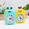 Funny Desktop Mute Clock Animal Pattern Small Desk Clock Creative Student Alarm Clock  Children's