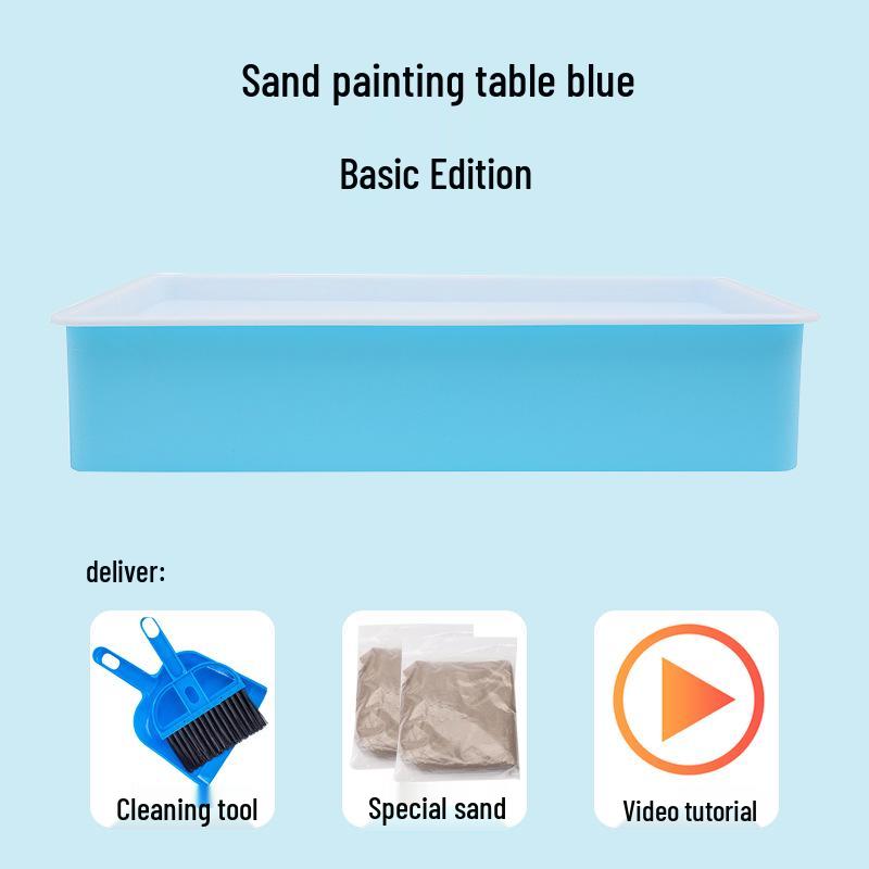 

Іграшка-стіл для малювання піском DIY TikTok для дітей - Креативний набір для графіті та навчального розфарбовування