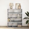 VidaXL Bibliothèque gris béton 100x33x125,5 cm bois d'ingénierie 3309360