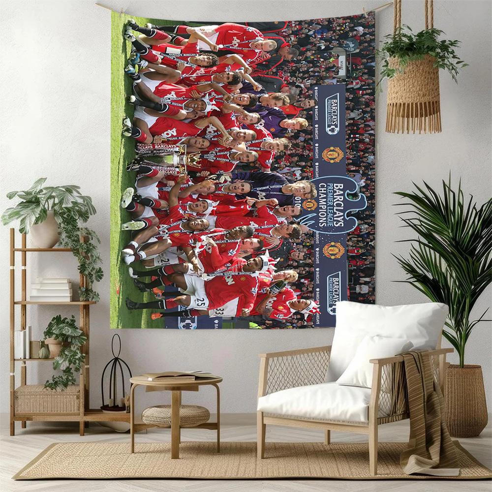 Manchester Wall Decor Tapestry Art For Pet Memorial Birthdaywedding Party Backdrop Family Gift